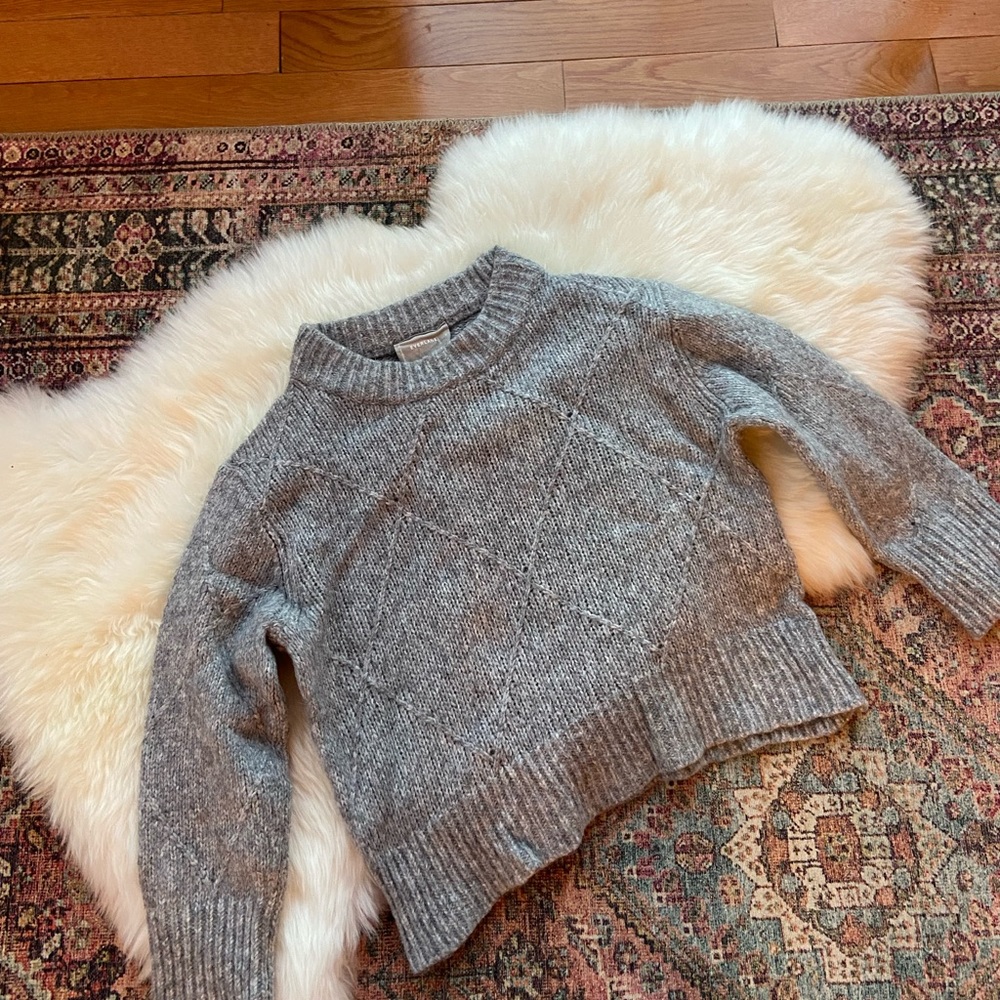 Grey Everlane Knit Sweater (sz s)